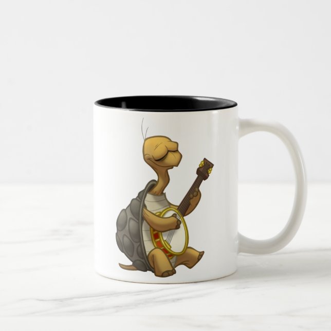 Tasse de tortue de Banjo-Strummin' (Droit)