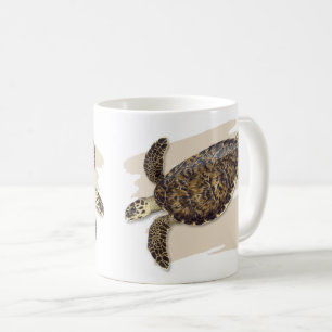 Tasse de tortue de mer de Hawksbill