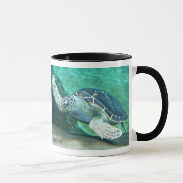 Tasse de tortue de mer verte (Droite)