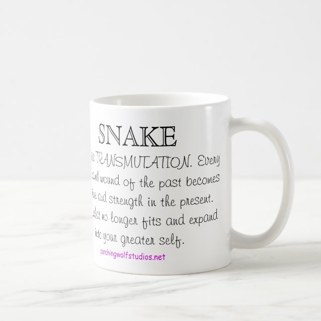 Tasse de totem de serpent (Droite)