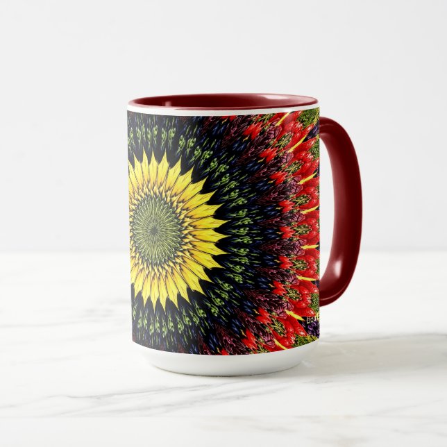 Tasse de tournesol de récolte (Devant droit)
