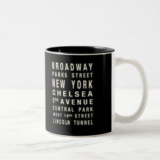 TASSE DE TRAIN DE NEW YORK