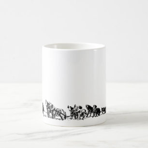 Tasse "de traîneau de chien"