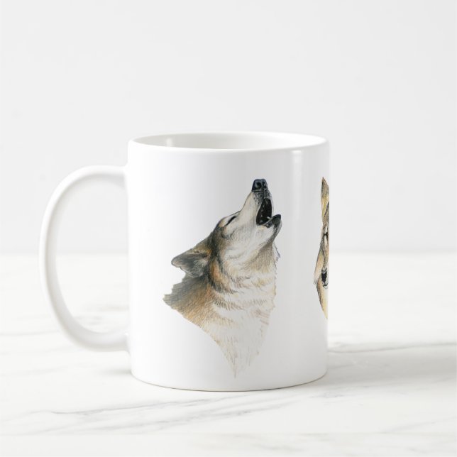 Tasse de trois loups (Gauche)
