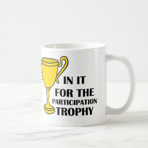 Tasse de trophée de participation