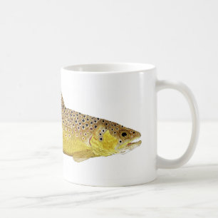 Tasse de truite Brown