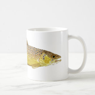 Tasse de truite Brown