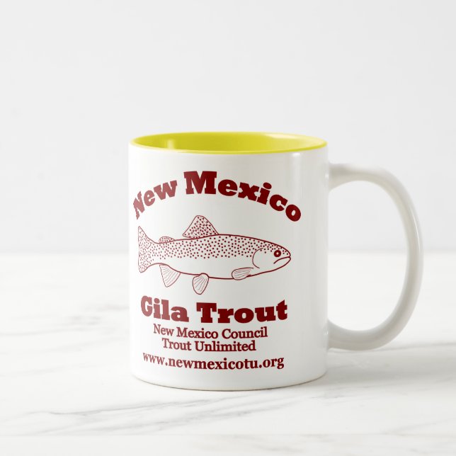 Tasse de truite du Nouveau Mexique le Gila (Droit)
