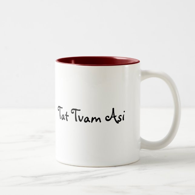 Tasse de Tvam Asi- de fripes (Droit)