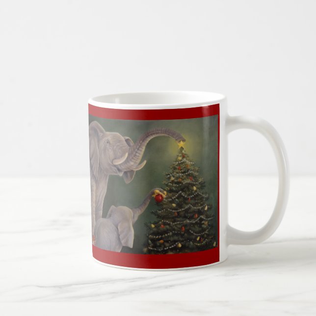 Tasse de vacances d'éléphants (Droite)