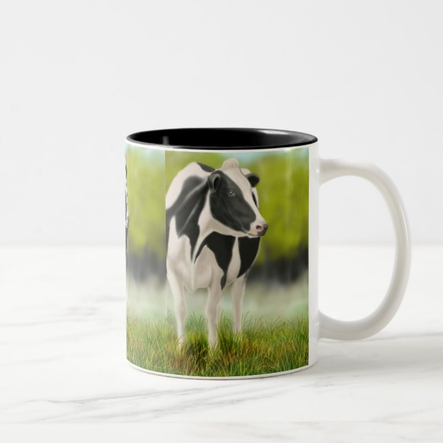 Tasse de vache du Holstein (Droit)
