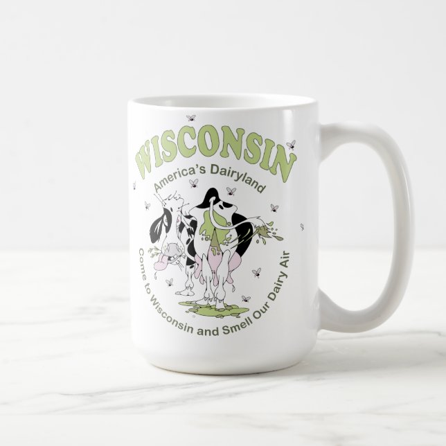 Tasse de vache laitière du Wisconsin (Droite)
