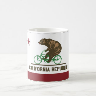 Tasse de vélo de croiseur d'ours de la Californie