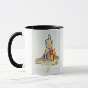 Tasse De Vere, comte d'Oxford, 1280, 'd'Armou antique