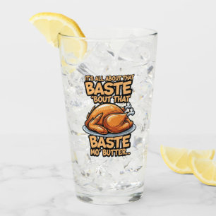 Tasse de verre de Thanksgiving