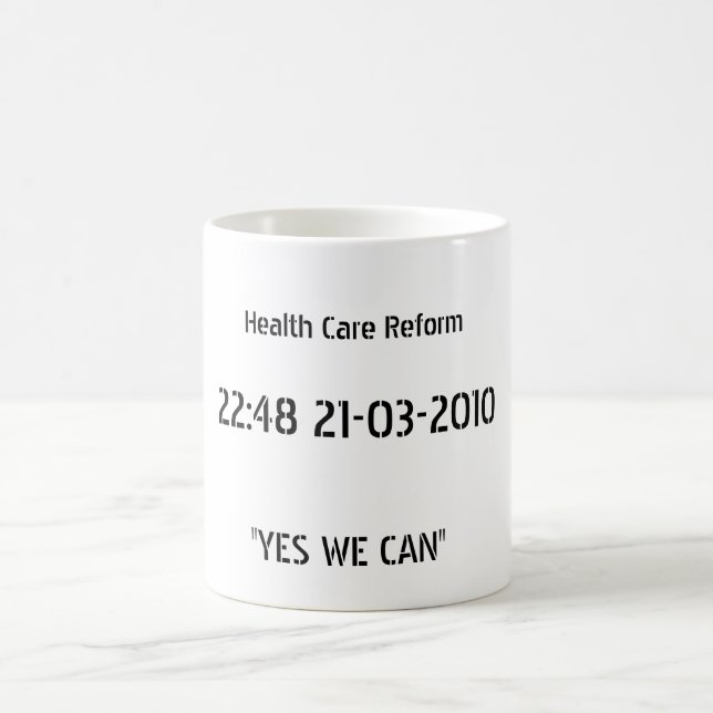 Tasse de victoire de réforme de soins de santé (Centre)