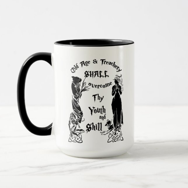 Tasse de vieillesse et de trahison (Gauche)