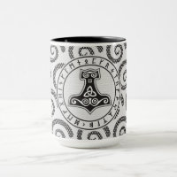 Tasse de Viking de marteau de Thor