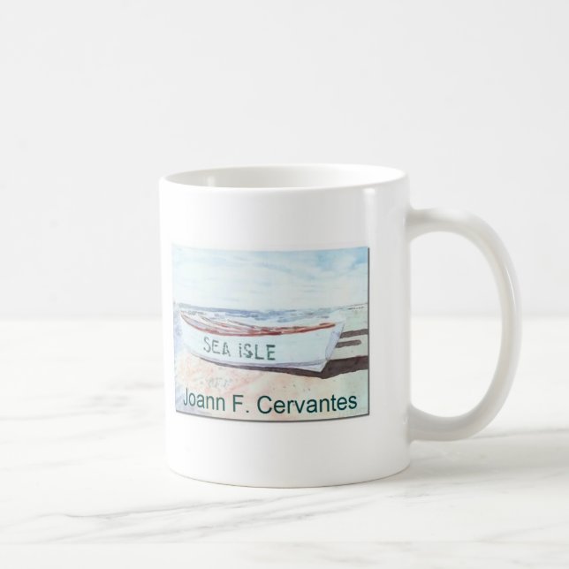 tasse de ville de l'île 1Sea par l'artiste JFC (Droite)