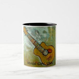 Tasse de ville de musique