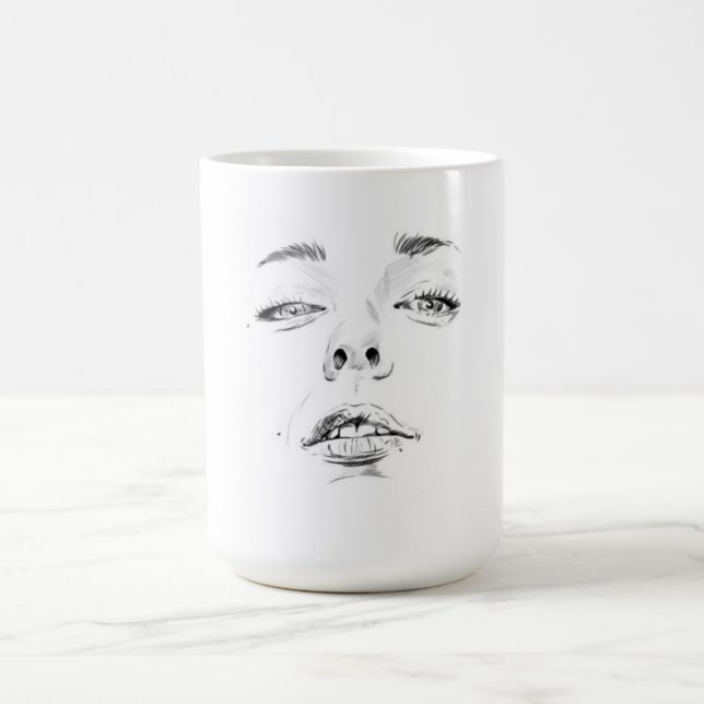 Tasse de visage (Centre)