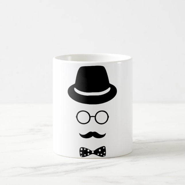 Tasse de visage de hippie (Centre)