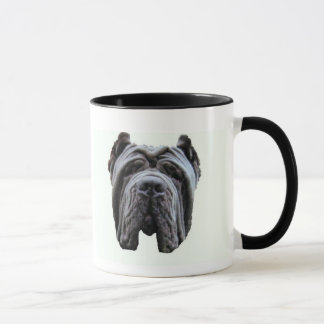 Tasse de visage de mastiff de Neopolitan