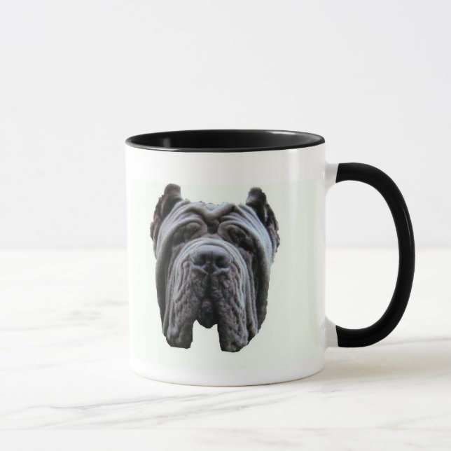 Tasse de visage de mastiff de Neopolitan (Droite)