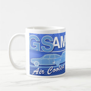Tasse de voitures de Citroen refroidie "par air"