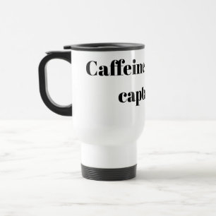 Tasse de voyage à caféine