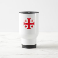 Tasse de voyage à croix de croisé templier de Jéru