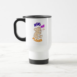 Tasse de voyage avec citation de amour confortable