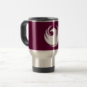 Tasse de voyage avec le drapeau de Phoenix, Arizon