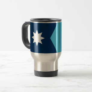 Tasse de voyage avec le drapeau du Minnesota, État