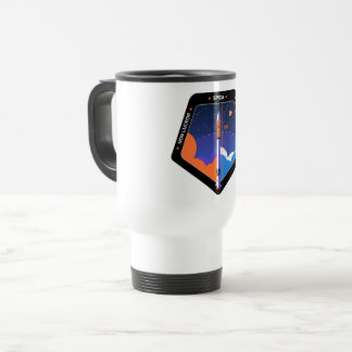 Tasse de voyage avec Spica Mission Patch