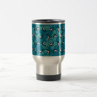 Tasse de voyage baleine orque