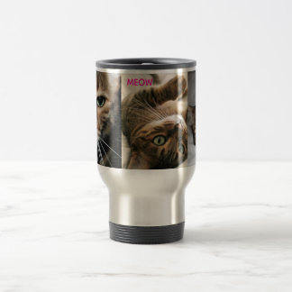 Tasse de voyage chat Bengal Meow