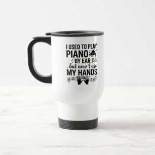 Tasse de voyage Commuter 15 oz Oreille Piano