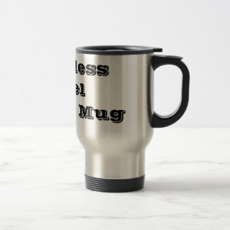 Tasse de voyage d'acier inoxydable