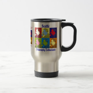 Tasse de voyage d'acier inoxydable (conception de