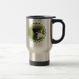 Tasse de voyage d'acier inoxydable de chiot de