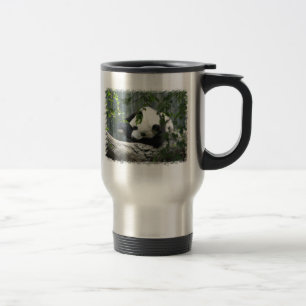 Tasse de voyage d'acier inoxydable de panda géant