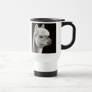 Tasse de voyage d'alpaga