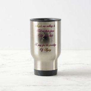 Tasse de voyage d'anges
