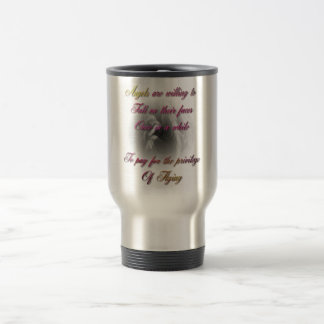 Tasse de voyage d'anges