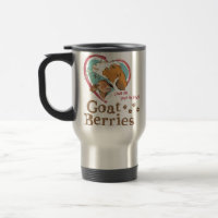 Tasse de voyage de baies de chèvre