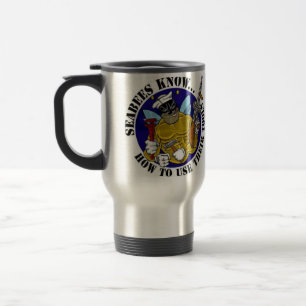 Tasse de voyage de bataillon de construction