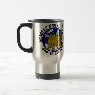 Tasse de voyage de bataillon de construction