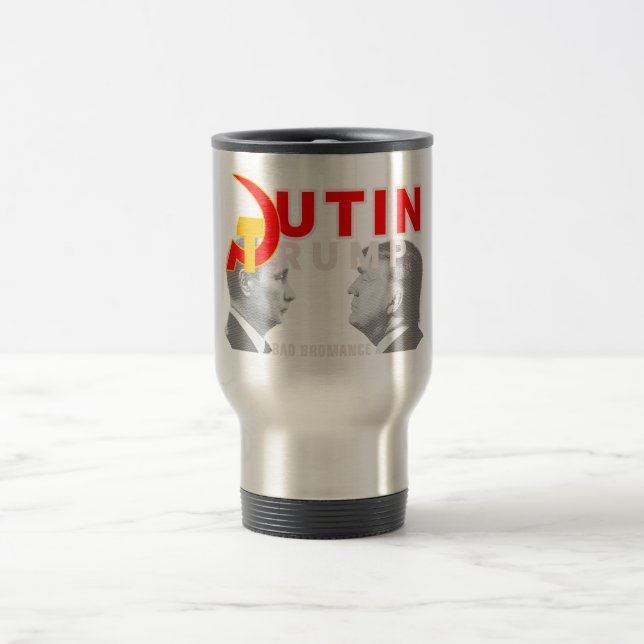 Tasse de voyage de Bromance d'atout de Poutine (Centre)