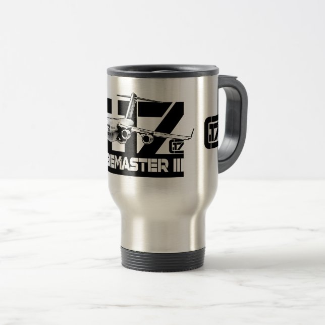 Tasse de voyage de C-17 Globemaster III (Devant droit)